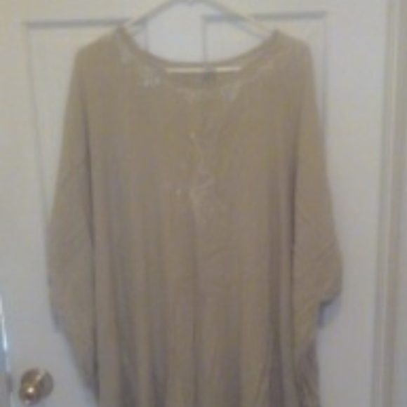 Ladies midi caftan embellished dress - Picture 1 of 3